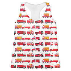 Firetrucks Womens Racerback Tank Top