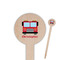 Firetrucks Round Wooden Food Picks (Personalized)