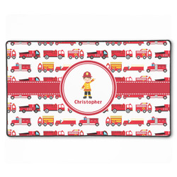 Firetrucks XXL Gaming Mouse Pad - 24" x 14" (Personalized)
