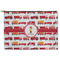 Firetrucks Zipper Pouch - Large - 12.5"x8.5" (Personalized)