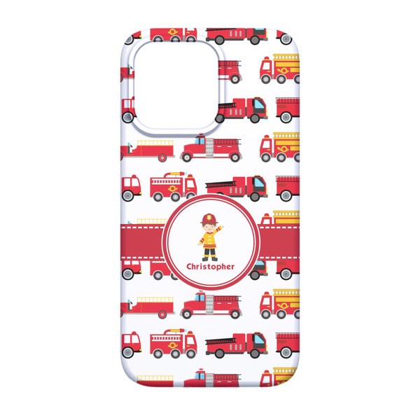 Firetrucks iPhone 13 Case - Back