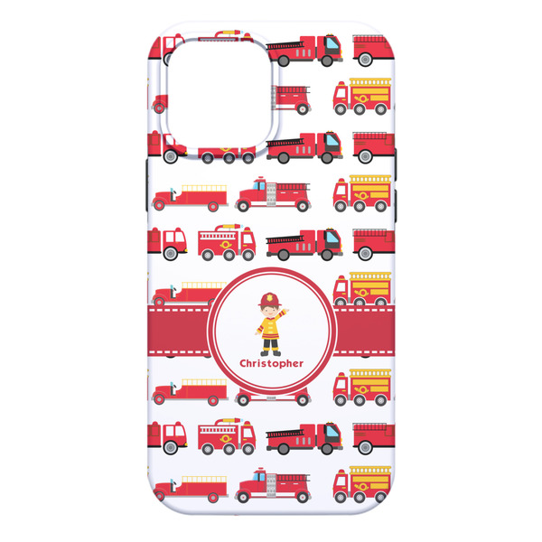 Firetrucks iPhone 13 Pro Max Tough Case - Back