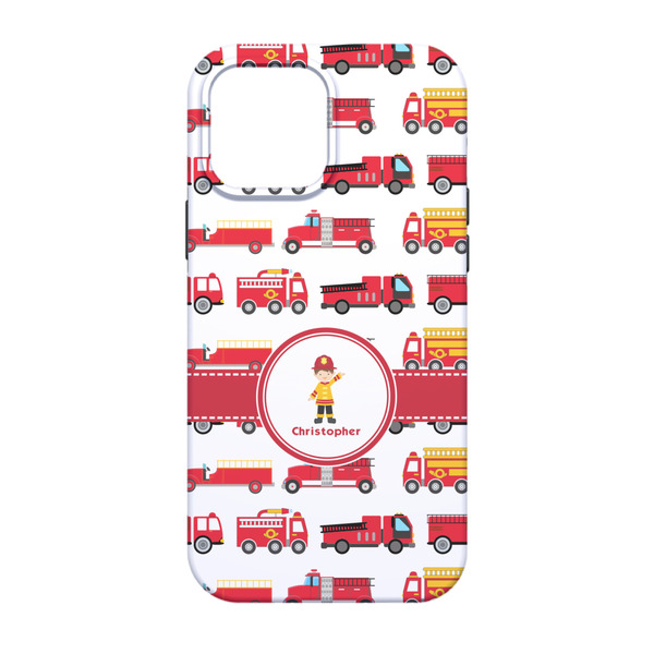Firetrucks iPhone 13 Pro Tough Case - Back