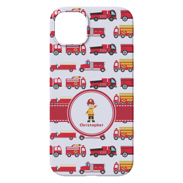 Firetrucks iPhone 14 Pro Max Case - Back