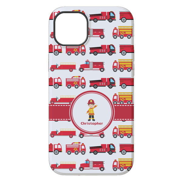 Firetrucks iPhone 14 Pro Max Tough Case - Back