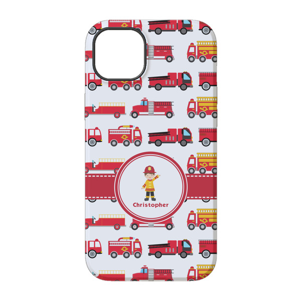 Firetrucks iPhone 14 Pro Tough Case - Back