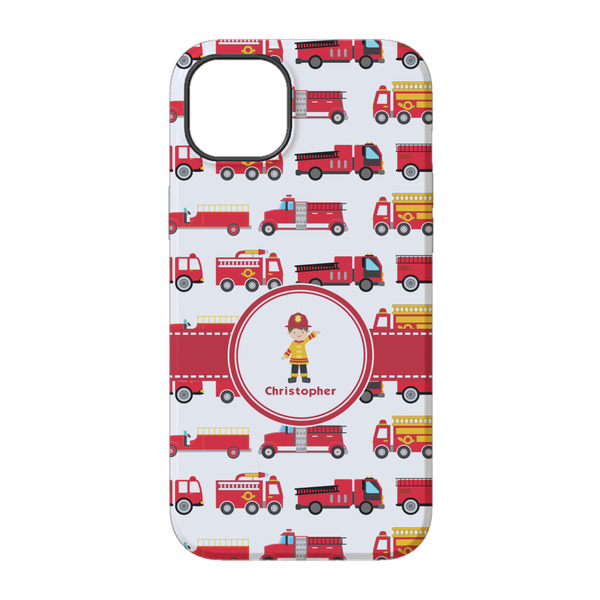 Firetrucks iPhone 14 Tough Case - Back
