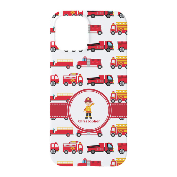 Firetrucks iPhone 15 Pro Case - Back