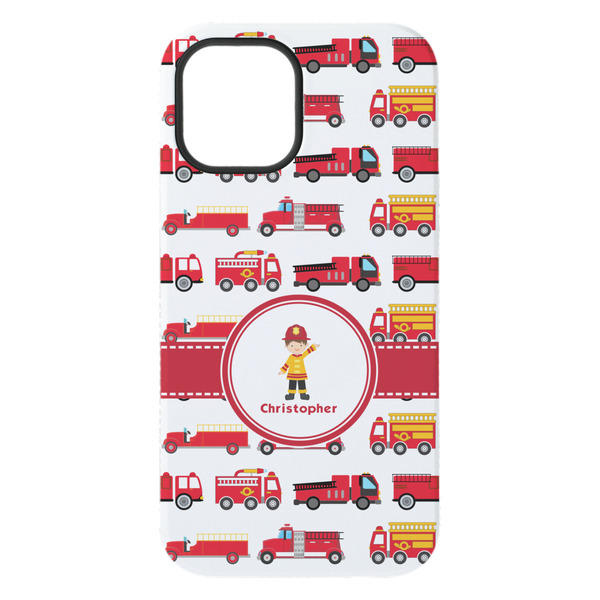 Firetrucks iPhone 15 Pro Max Tough Case - Back