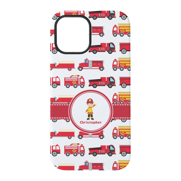 Firetrucks iPhone 15 Pro Tough Case - Back