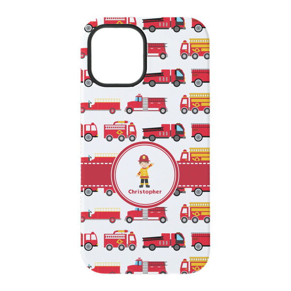 Firetrucks iPhone 15 Tough Case - Back