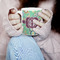 Colored Circles 11oz Coffee Mug - LIFESTYLE