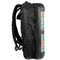 Colored Circles 13" Hard Shell Backpacks - Side View