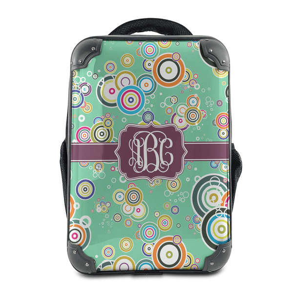Custom Colored Circles 15" Hard Shell Backpack (Personalized)