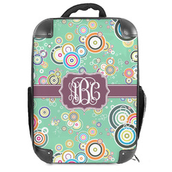 Colored Circles Hard Shell Backpack (Personalized)