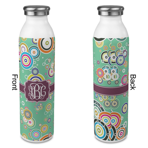 Colored Circles 20oz Water Bottles - Full Print - Approval