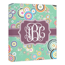 Colored Circles Canvas Print - 20x24 (Personalized)