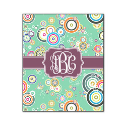 Colored Circles Wood Print - 20x24 (Personalized)