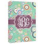 Colored Circles Canvas Print - 20x30 (Personalized)