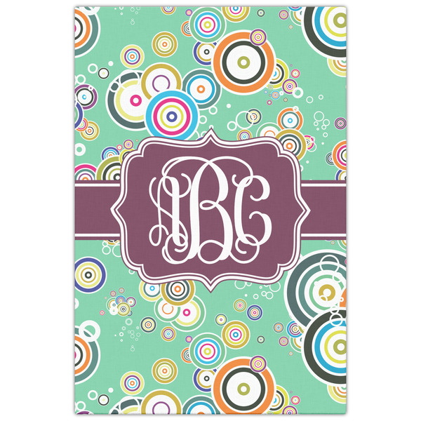 Colored Circles 20x30 - Canvas Print - Front View