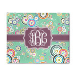 Colored Circles 8' x 10' Indoor Area Rug (Personalized)