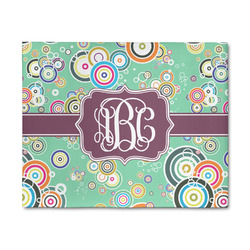 Colored Circles 8' x 10' Patio Rug (Personalized)