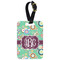 Colored Circles Aluminum Luggage Tag (Personalized)