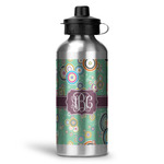 Colored Circles Water Bottles - 20 oz - Aluminum (Personalized)