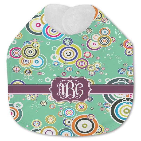 Colored Circles Baby Bib - AFT closed