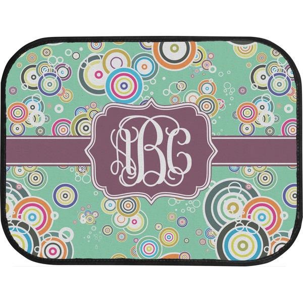 Colored Circles Back Seat Car Mat