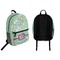 Colored Circles Backpack front and back - Apvl