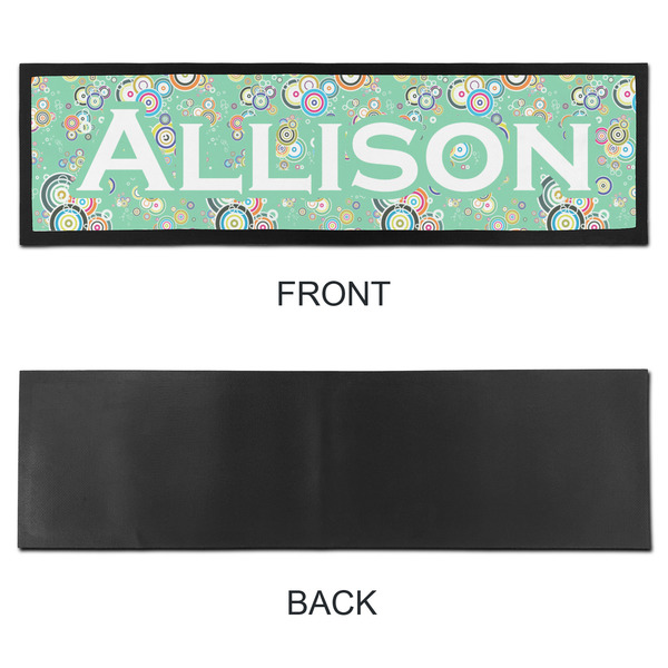 Colored Circles Bar Mat - Large - APPROVAL