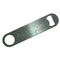 Colored Circles Bar Opener - Silver - Front
