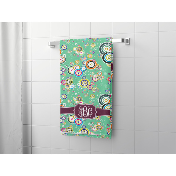 Colored Circles Bath Towel - LIFESTYLE