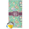 Colored Circles Beach Towel (Personalized)