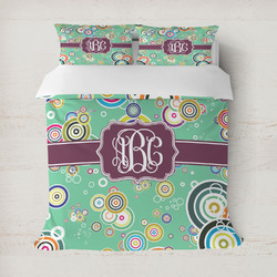 Colored Circles Duvet Cover (Personalized)