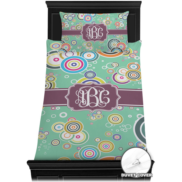 Colored Circles Bedding Set (TwinXL) - Duvet