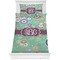 Colored Circles Bedding Set (Twin)