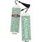 Colored Circles Bookmark with tassel - Front and Back