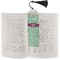 Colored Circles Bookmark with tassel - In book