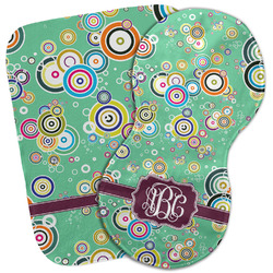 Colored Circles Burp Cloth (Personalized)