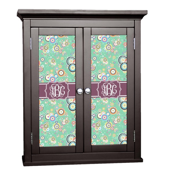 Custom Colored Circles Cabinet Decal - Small (Personalized)