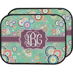 Colored Circles Car Floor Mats (Back Seat) (Personalized)