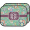 Colored Circles Car Floor Mats (Back Seat) (Personalized)