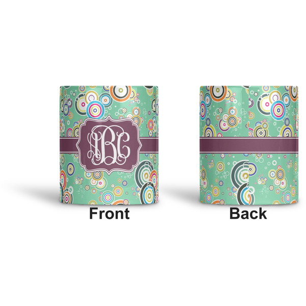 Colored Circles Ceramic Pen Holder - Apvl