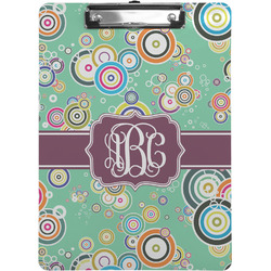 Colored Circles Clipboard (Personalized)