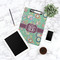 Colored Circles Clipboard - Lifestyle Photo