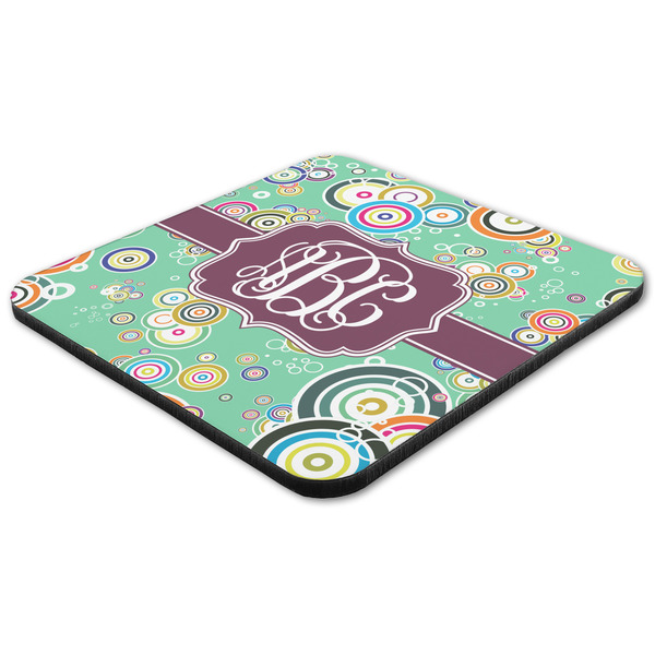 Colored Circles Coaster Set - FLAT (one)