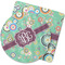 Colored Circles Rubber Backed Coaster (Personalized)