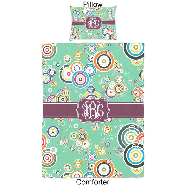 Colored Circles Comforter Set - Twin - Approval